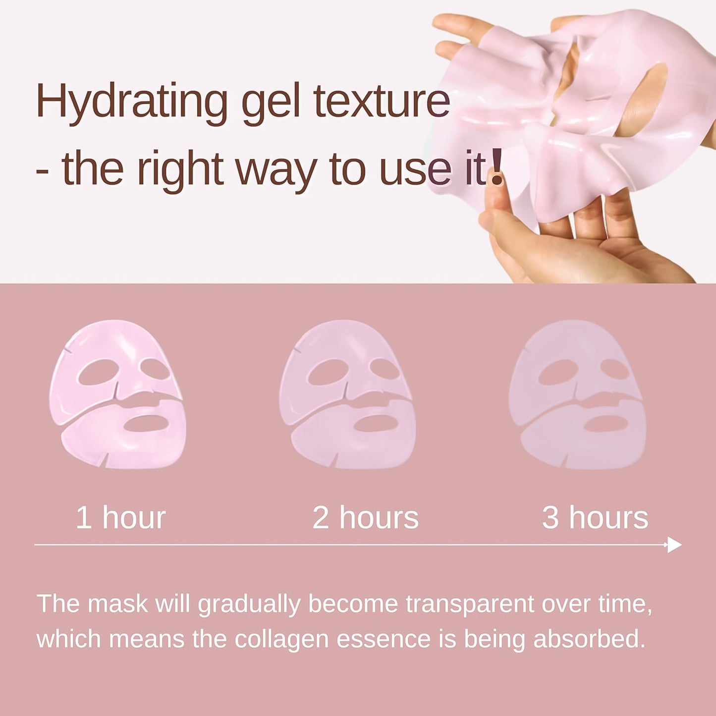 HaloJelly Pink Salmon PDRN Hydrogel Collagen Mask