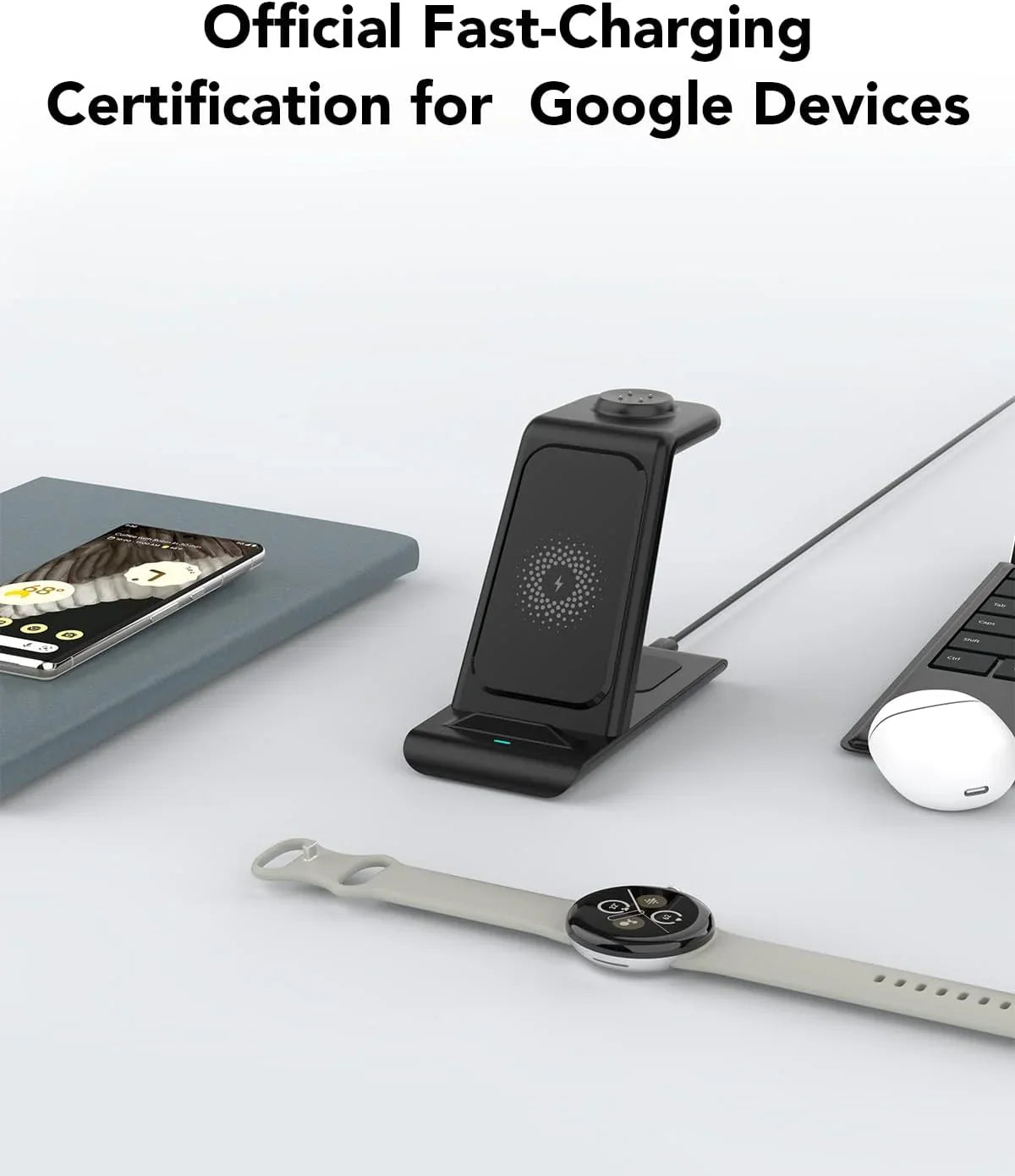 PixelHub 3-in-1 Wireless Charger