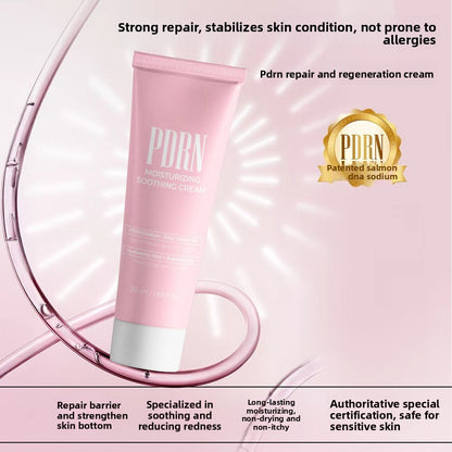 Pink Salmon PDRN Cream for Moisturizing and Soothing Skin